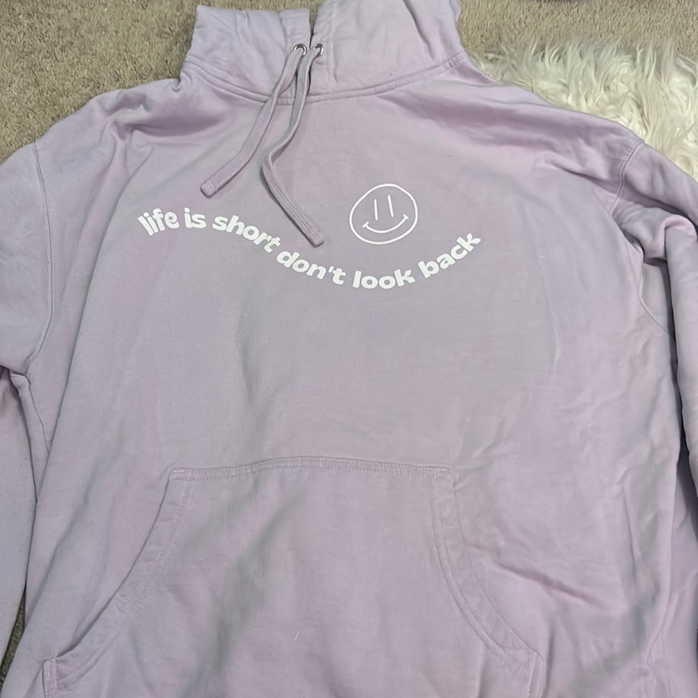 Sadie Crowell life is short don’t look back hoodie